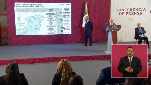 Rehabilitan espacios arqueológicos sobre ruta del Tren Maya: INAH