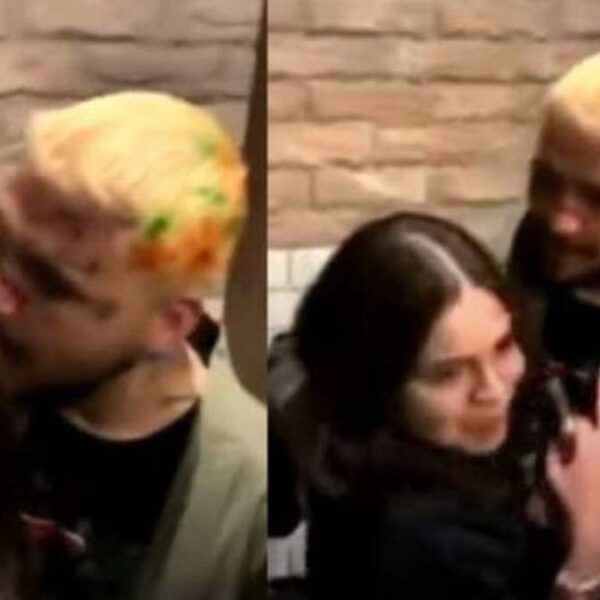 VIDEO: Critican a Christian Nodal por intentar besar a una fan