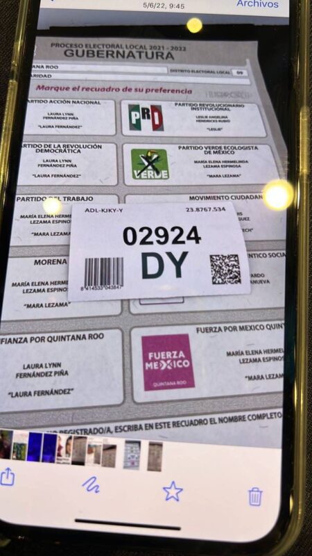 Hoy se da una nueva forma de hacer fraude en las elecciones mediante QR, coartando la libertad de la gente para emitir su voto: Cecilia Patrón.