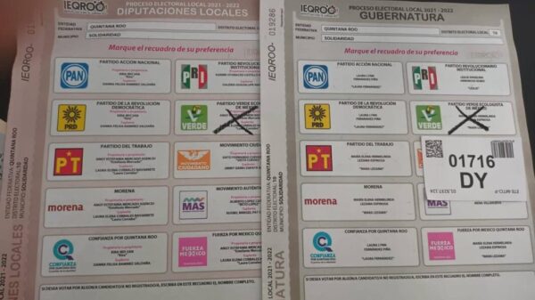 Quintana Roo: Denuncia PAN y PRD compra de votos a favor del Partido Verde.