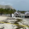 Recala cuerpo de turista ahogado anoche en Zona Hotelera de Cancún (VIDEO).