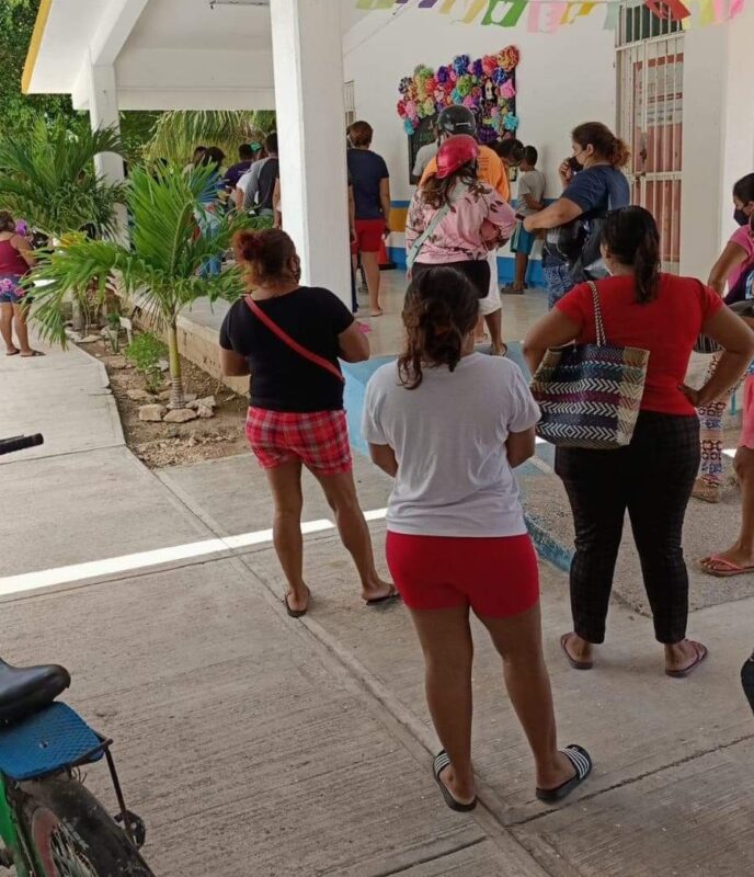 Por amenaza de balacera desalojan escuela en la Zona Continental de Isla Mujeres; autoridades educativas solicitaron el apoyo de la Policía.