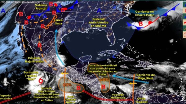 Pronóstico del clima para hoy miércoles 15 de junio en Quintana Roo.