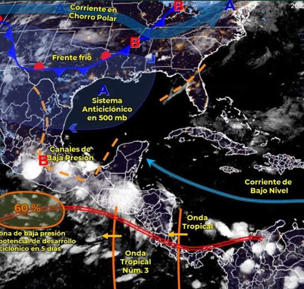Pronóstico del clima para hoy jueves 9 de junio en Quintana Roo.
