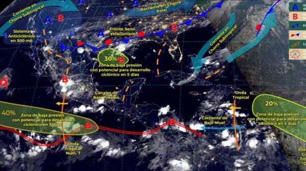 Pronóstico del clima para hoy martes 28 de junio en Quintana Roo.