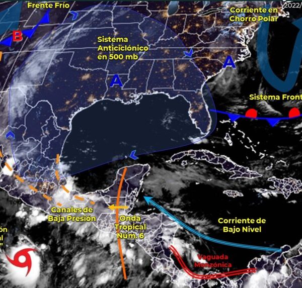 Pronóstico del clima para hoy martes 21 de junio en Quintana Roo.
