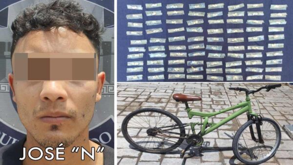 Cae narcodistribuidor en la colonia Ejido de Playa del Carmen.