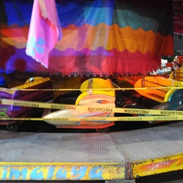 Muere hombre en juego de feria de CDMX