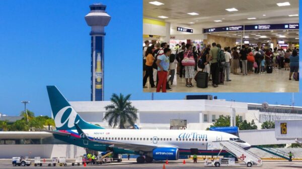 Programa Aeropuerto de Cancún 630 vuelos este sábado