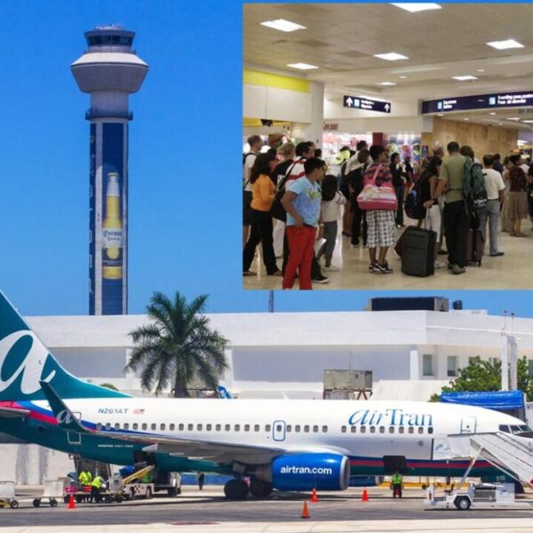 Programa Aeropuerto de Cancún 630 vuelos este sábado
