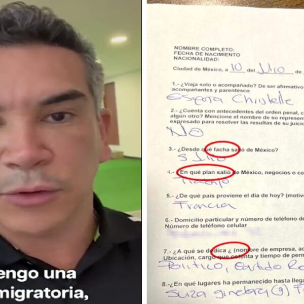 Retienen a ‘Alito’ en el AICM; acusa persecución política (VIDEO).