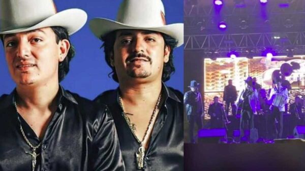 Amenazan con pistola "Los Dos Carnales" durante concierto