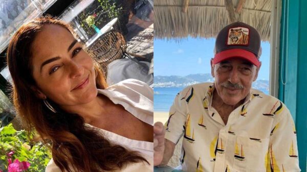 Andrea envía mensaje a su padre Andrés García y le pide perdón