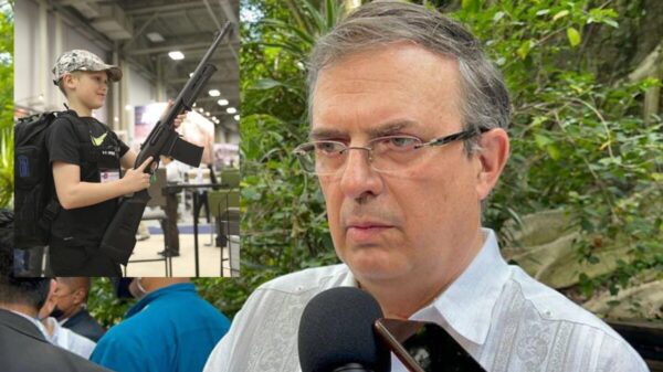 Amenaza Ebrard a EE.UU con crear "alertas de tráfico de armas"