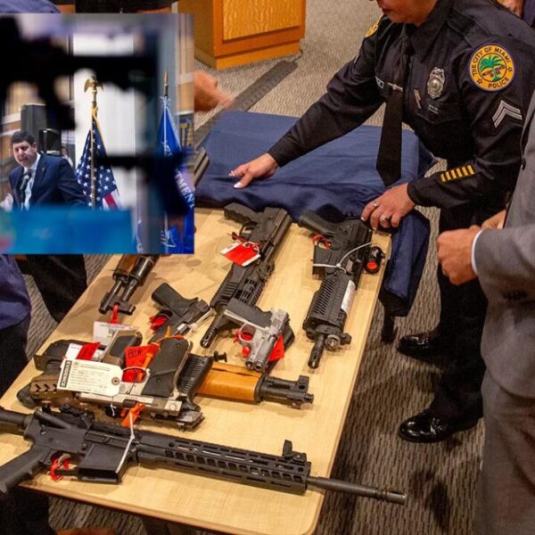 Policía de Miami "arma" a la de Ucrania con armas decomisadas