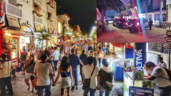 Balacera en la Quinta avenida de Playa Del Carmen deja 3 lesionados