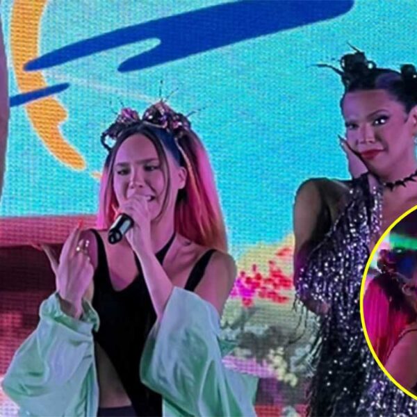 Belinda protagoniza beso triple con Lola Rodríguez y la drag queen Valentina