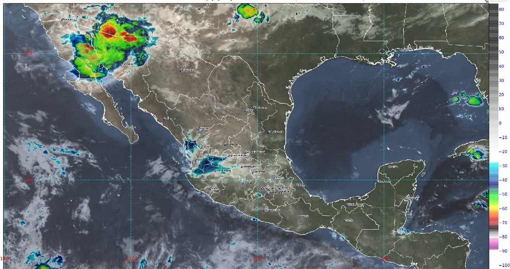 Pronóstico del clima para hoy jueves 21 de julio en Quintana Roo; Cielo parcialmente nublado con chubascos en Quintana Roo.