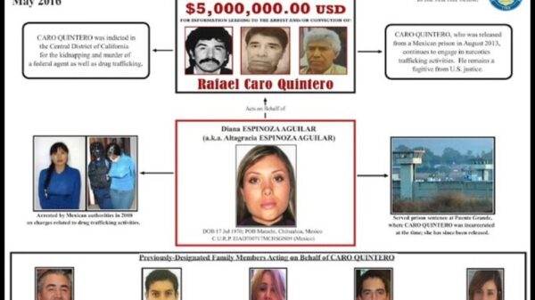 Caro Quintero habría sido traicionado por su familia