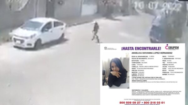 Desaparece adolescente contactada en redes sociales