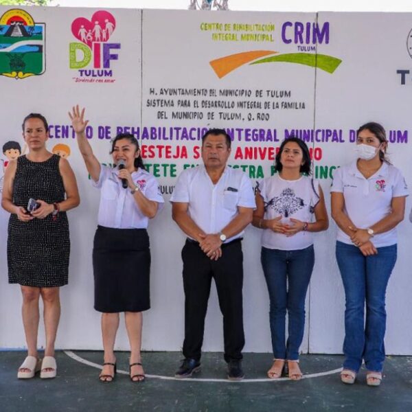 DIF Tulum celebra el XIII Aniversario del CRIM