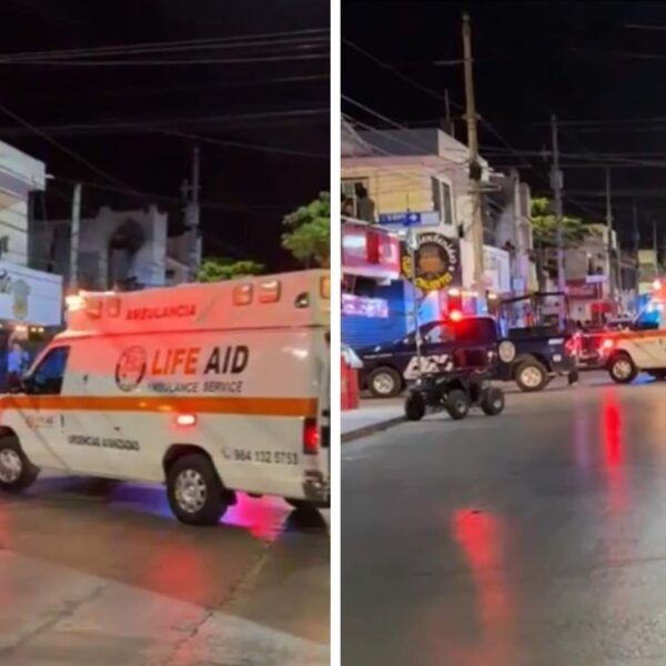 Deja un muerto y dos heridos ataque armado en fonda de Playa del Carmen.