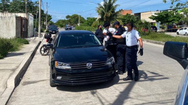 Ejecutan a balazos a hombre en la SM 210 de Cancún