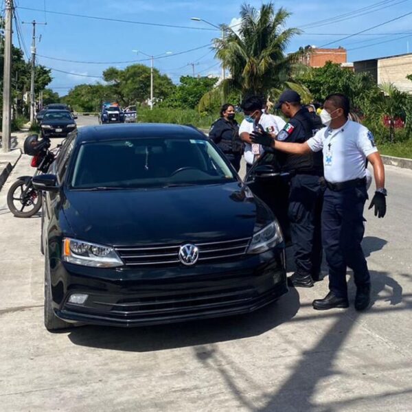Ejecutan a balazos a hombre en la SM 210 de Cancún