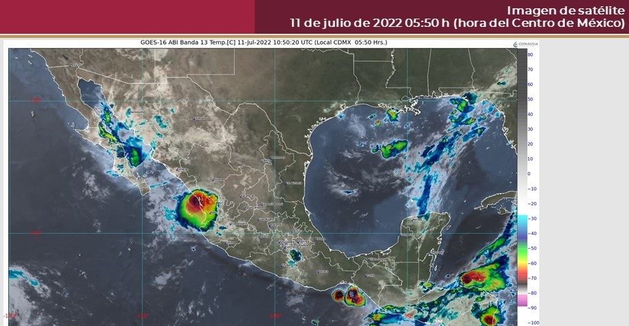 Pronóstico del clima para hoy lunes 11 de julio en Quintana Roo; cielo parcialmente nublado con probabilidad de lluvias puntuales.