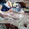 Recuperan tesoro maya en una cueva en Playa del Carmen.
