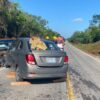 Choque deja un muerto en la carretera libre Cancún-Mérida.