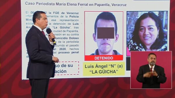 Detienen a asesino de periodista en Veracruz