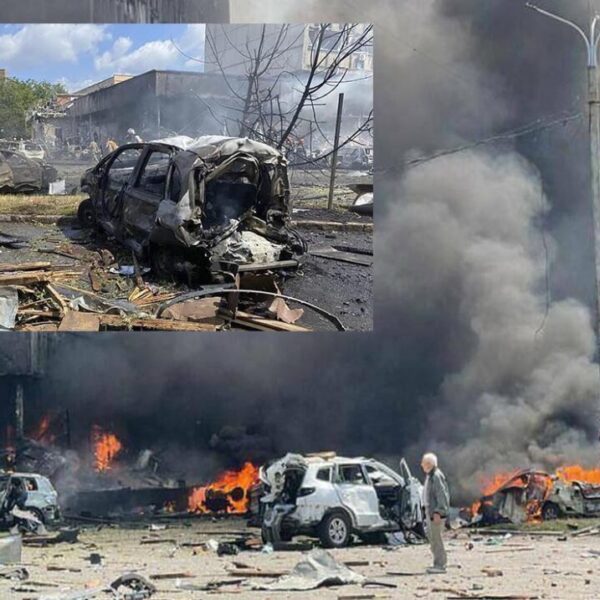 Ataque ruso con misiles a Kiev, causa veintena de civiles muertos