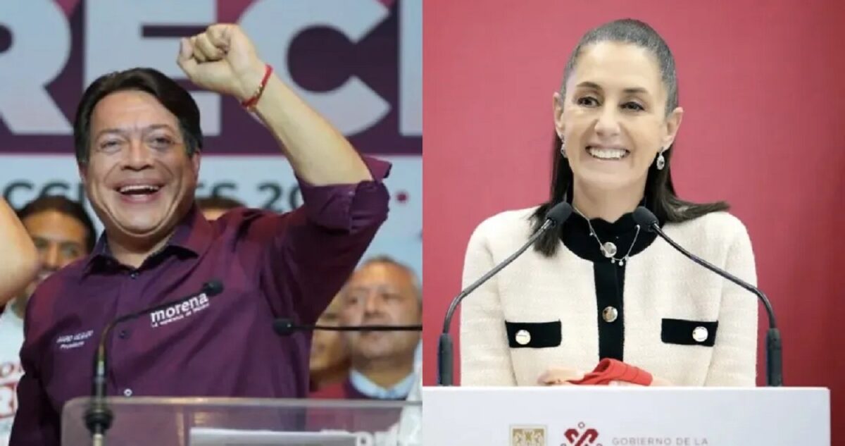 Mario Delgado llama a votar y explica cómo; Claudia Sheinbaum pide evitar caer en las prácticas del viejo régimen y pide “construyamos democracia”.