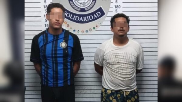 Caen dos narcodistribuidores en la colonia Ejido de Playa del Carmen.