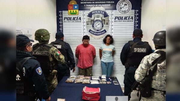 Detienen a presuntos Narcomenudistas en Playa del Carmen