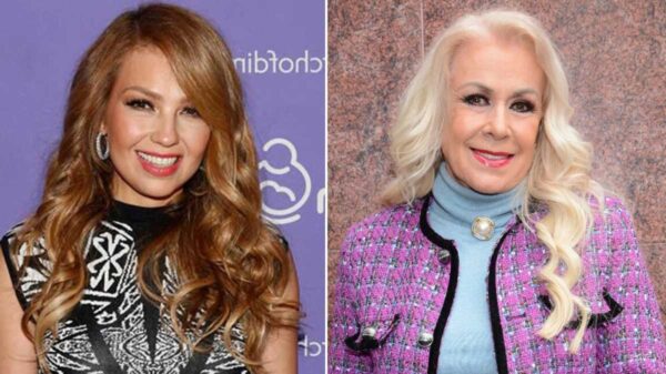 Piden a Thalía apoyar económicamente a Laura Zapata por ser de 3ra edad