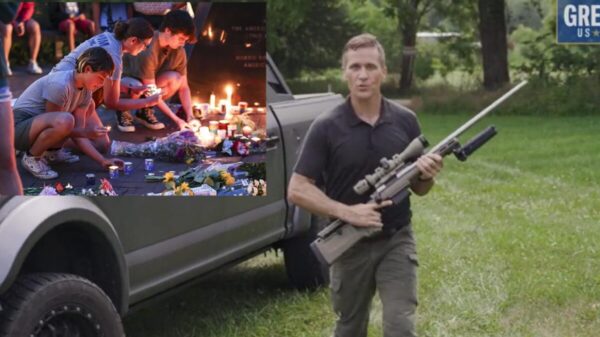 Político en EEUU invita armado con un rifle a cazar a opositores