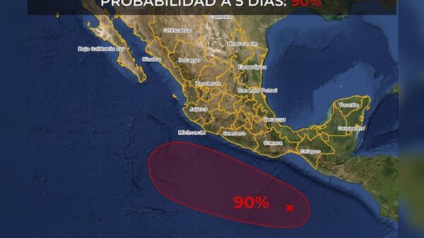 Amenaza otro potencial desarrollo ciclónico a Chiapas y Oaxaca