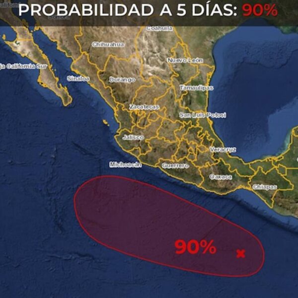 Amenaza otro potencial desarrollo ciclónico a Chiapas y Oaxaca
