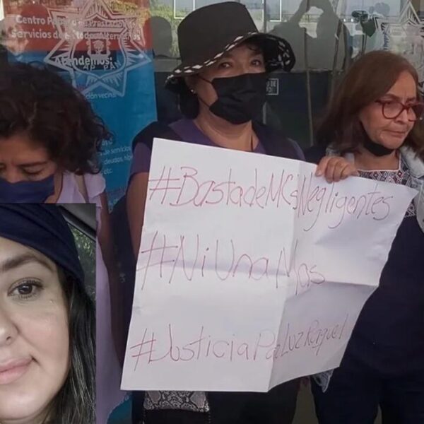 Protestan mujeres en Jalisco por mujer quemada viva