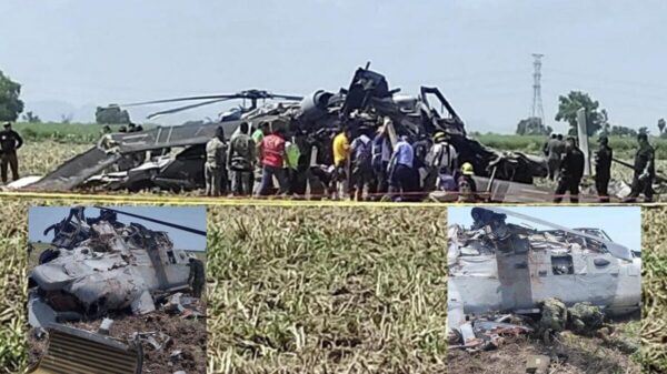Semar confirma 14 fallecidos en desplome de helicóptero en Sinaloa