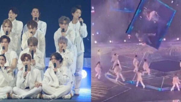 VIDEO: Pantalla gigante cae sobre integrantes de Mirror en Hong Kong