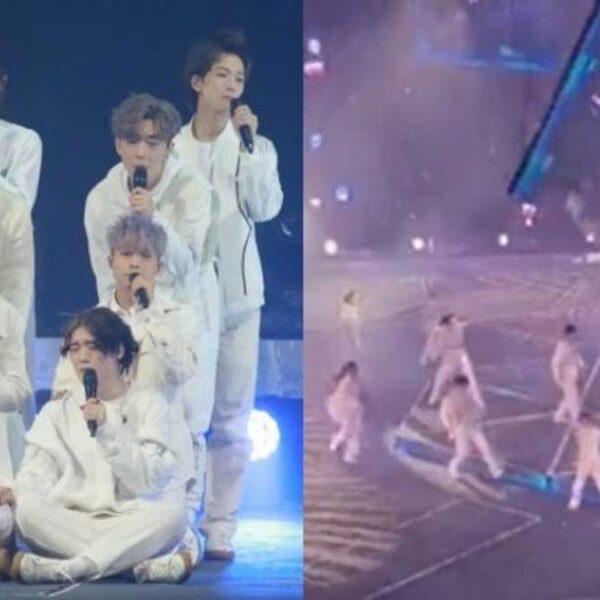 VIDEO: Pantalla gigante cae sobre integrantes de Mirror en Hong Kong