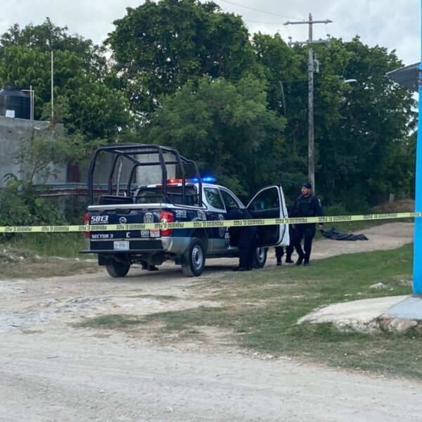 Hallan dos embolsados en al colonia Sac-Beh de Cancún (VIDEO).
