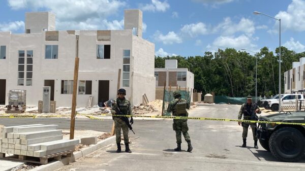 Localizan otra narcofosa en el fraccionamiento Paseos Kusamil en Cancún (VIDEO).