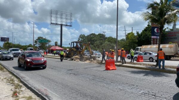Cancún: Conoce las vías alternas por la rehabilitación del bulevar Colosio.