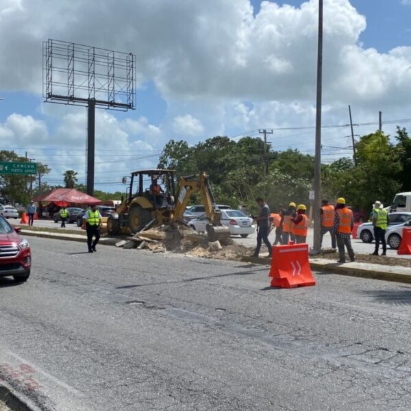 Cancún: Conoce las vías alternas por la rehabilitación del bulevar Colosio.