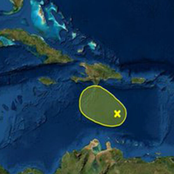 Zona de baja presión en el Atlántico amenaza con evolucionar