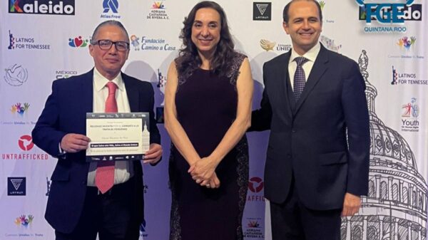 Participa fiscal de Q. Roo en Cumbre Internacional de la Lucha contra la Trata de Personas.